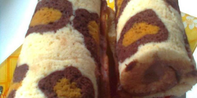 Рецепт рулета леопард