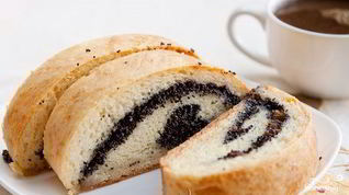 Рецепт Рулета с маком без дрожжей