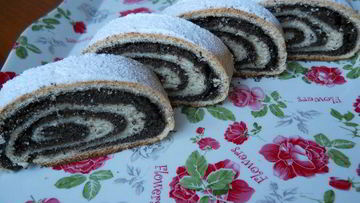 Рецепт Рулета с маковой начинкой