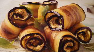 Рецепт Рулетиков из баклажанов