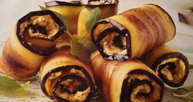 Рецепт Рулетиков из баклажанов