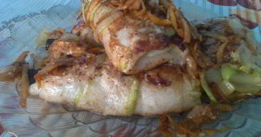 Рецепт Рулетиков из кабачка