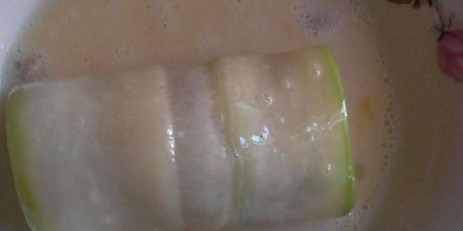 Рецепт рулетиков из кабачка