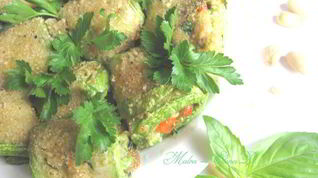 Рецепт Рулетиков из молодых кабачков