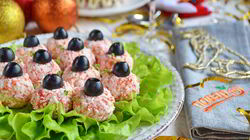 Рецепт Салата-закуски Елочные шарики