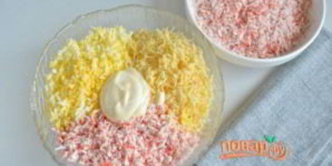 Рецепт салата-закуски елочные шарики