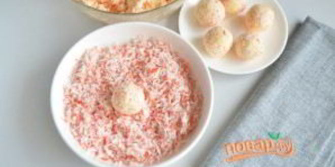 Рецепт салата-закуски елочные шарики