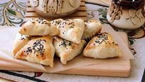 Рецепт Самсы из слоеного теста с мясным фаршем
