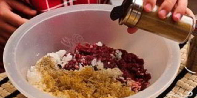 Рецепт самсы из слоеного теста с мясом