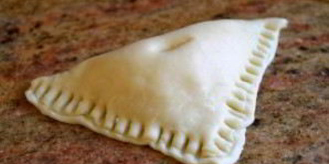 Рецепт самсы из слоеного теста с сыром