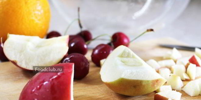 Рецепт самсы с фруктами