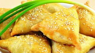 Рецепт Самсы с курицей и грибами