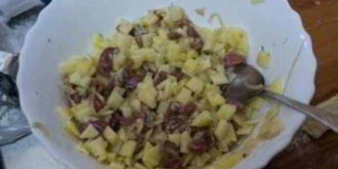 Рецепт самсы с курицей и картошкой