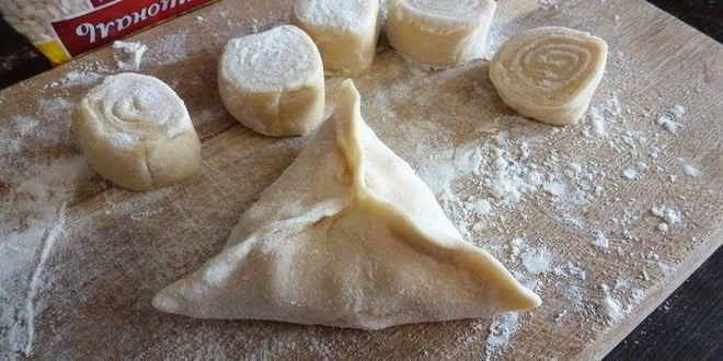 Рецепт самсы с тыквой и рисом