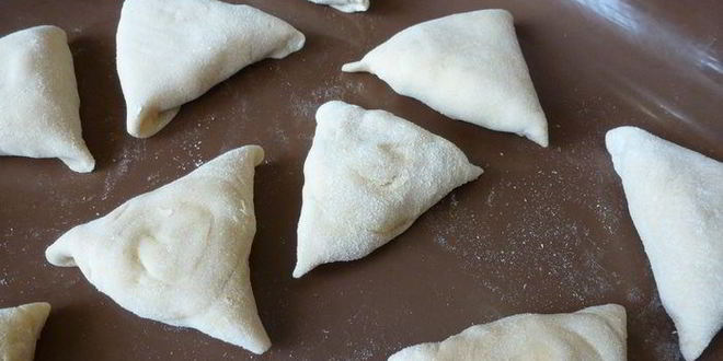 Рецепт самсы с тыквой и рисом