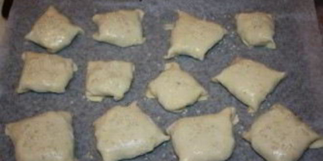 Рецепт самсы с тыквой из слоеного теста