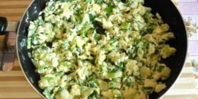 Рецепт самсы с зеленью