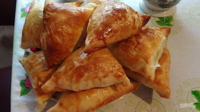 Рецепт самсы слоеной с картофелем