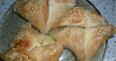 Рецепт Слоеной самсы с мясом