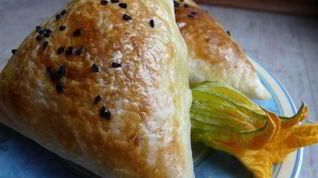 Рецепт Слоеной самсы с тыквой