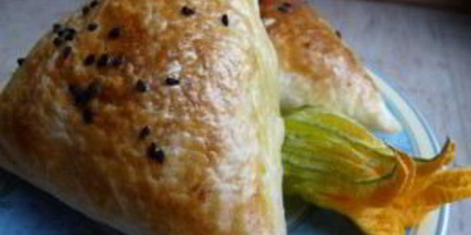 Рецепт слоеной самсы с тыквой