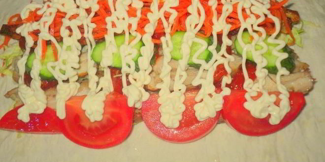 Рецепт домашней шаурмы в лаваше