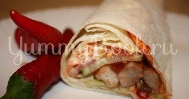 Рецепт Шаурмы по-быстрому