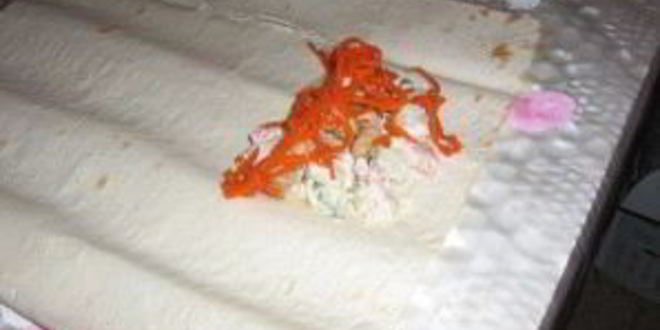 Рецепт шаурмы по-домашнему с колбасой