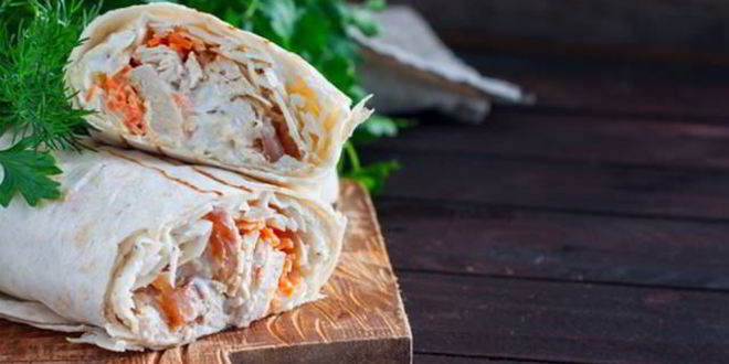 Рецепт Шаурмы по-французски