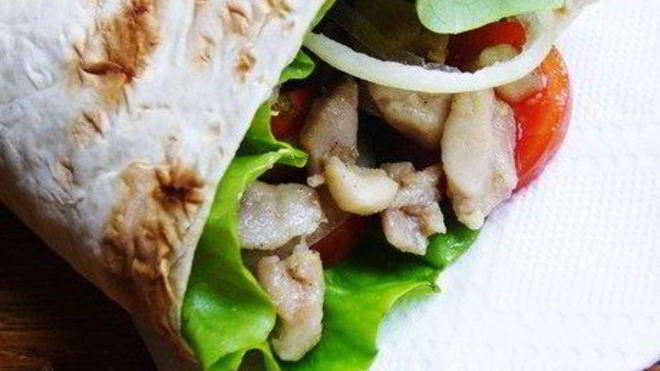 Рецепт шаурмы с индейкой и овощами