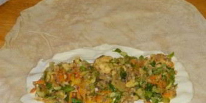 Рецепт шаурмы с рыбой