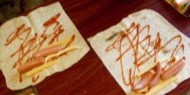 Рецепт шаурмы с сосиской