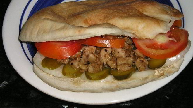 Рецепт шаурмы в булке