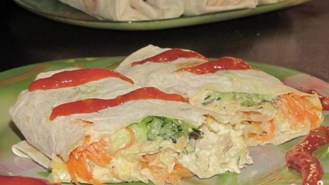 Рецепт шаурмы в духовке