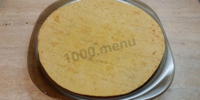 Рецепт шаурмы в лепешке по-домашнему