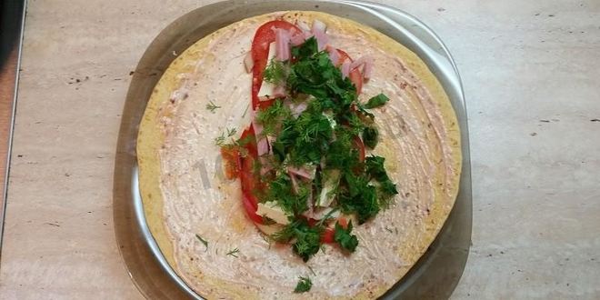 Рецепт шаурмы в лепешке по-домашнему