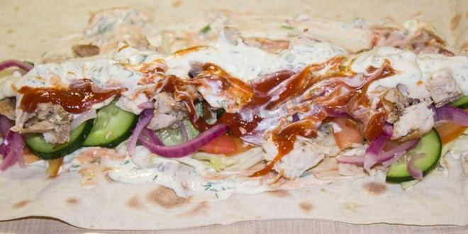 Рецепт шавермы в лаваше с курицей