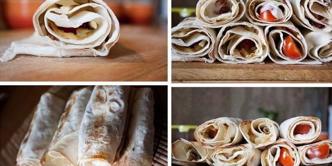 Рецепт Вегетарианской шаурмы