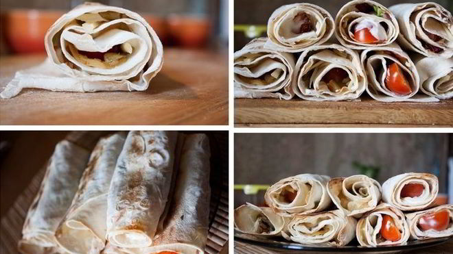 Рецепт вегетарианской шаурмы