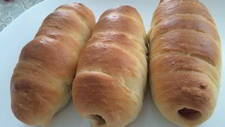 Рецепт Сосисок в сдобном тесте