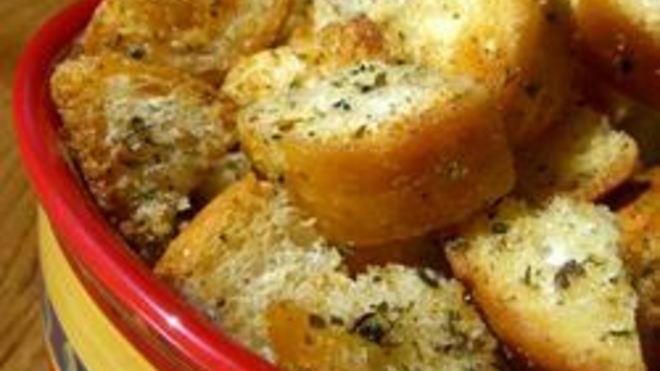 Рецепт домашних сухариков для цезаря