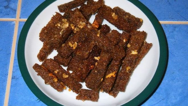 Рецепт домашних сухариков к пиву