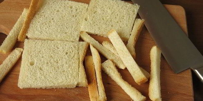 Рецепт крабовых сухариков