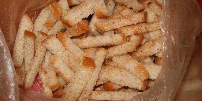 Рецепт сухариков на все случаи