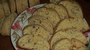 Рецепт Сухариков с миндалем