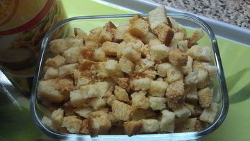 Рецепт Сухариков с пармезаном