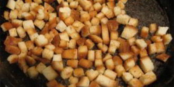 Рецепт сухариков с сыром