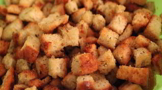 Рецепт Сухариков со вкусом курицы