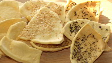 Рецепт Сырных сухариков