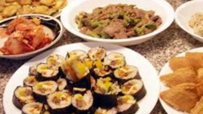 Рецепт корейские суши кима паба